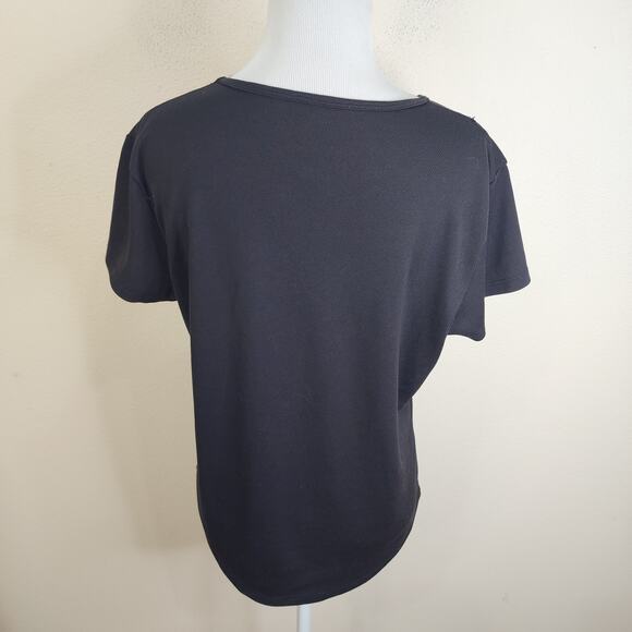 REI Co-op Womens Lightweight Base Layer Black Short SleeveShirt Size Large - Picture 3 of 5